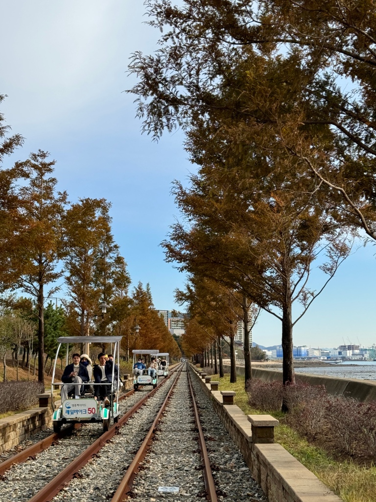 韓國仁川一日遊 :: 首爾近郊首推！永宗海邊鐵路自行車｜月尾